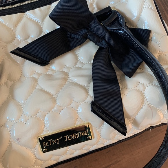 Betsey Johnson Quilted Heart Handbag - Picture 8 of 8